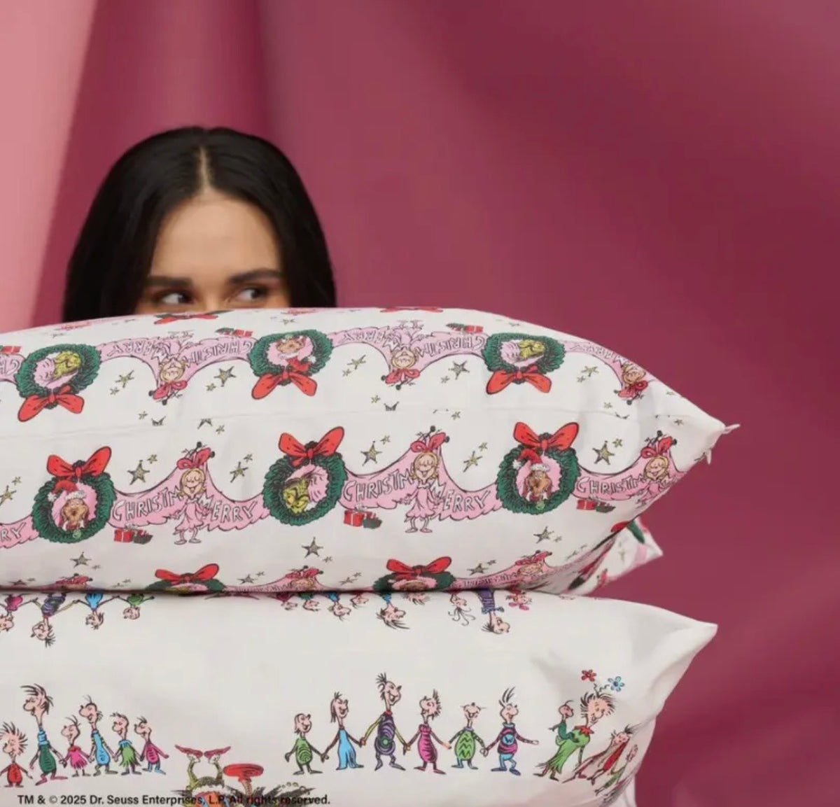 Grinch x Kit•sch Satin Pillowcase
