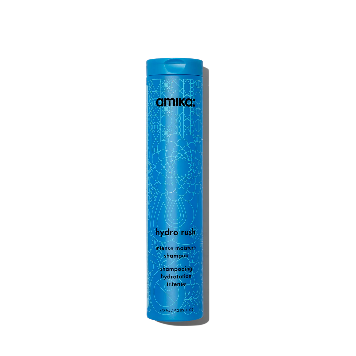 Amika Hydro Rush Intense Moisture Shampoo with Hyaluronic Acid