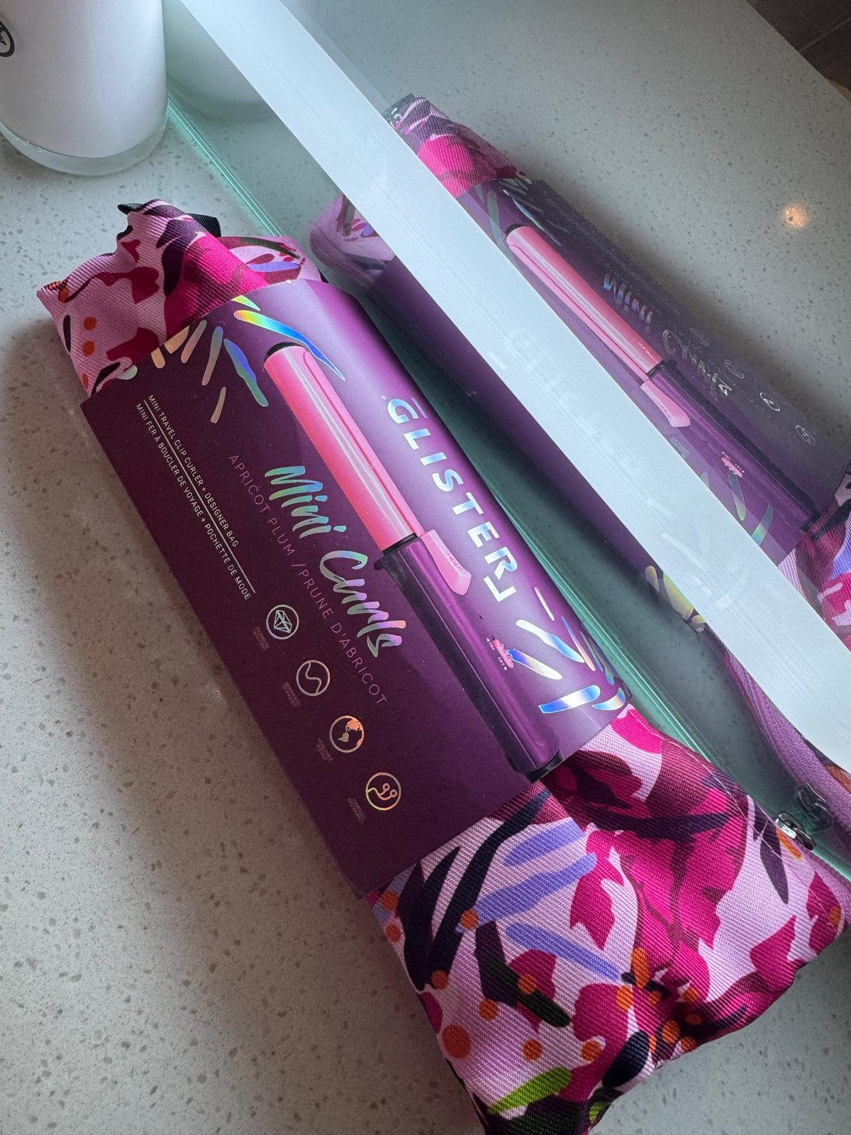 Glister Mini Curler & Wand Travel Set