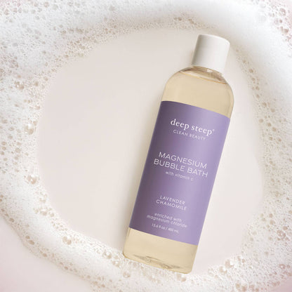 Lavender Chamomile Magnesium Bubble Bath with Vitamin C