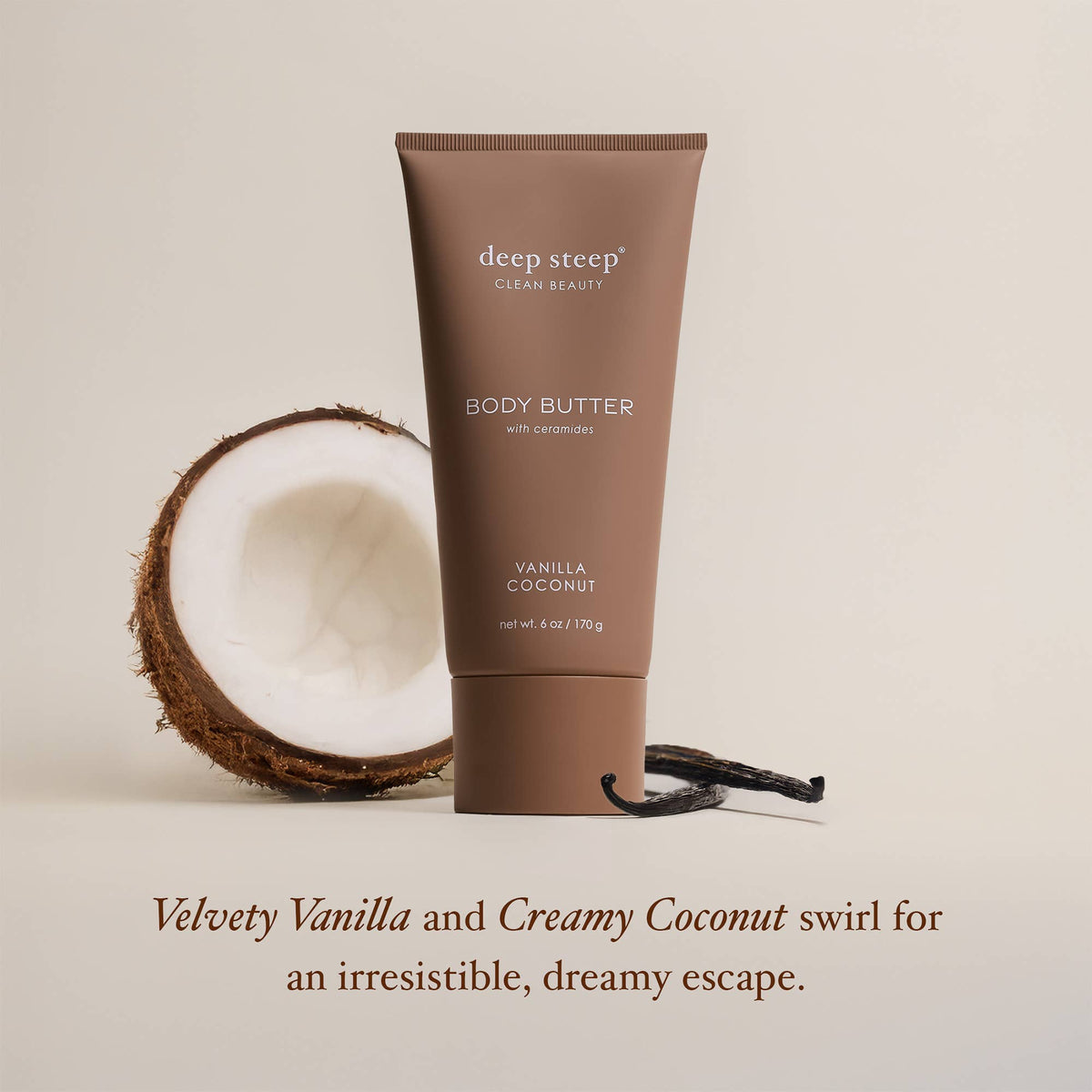 Vanilla Coconut Deeply Moisturizing Body Butter 6oz