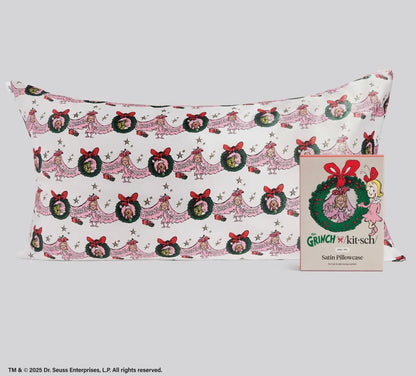 Grinch x Kit•sch Satin Pillowcase