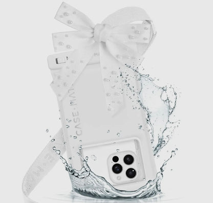 Casemate Ivory Pearl Bow Waterproof Phone Pouch