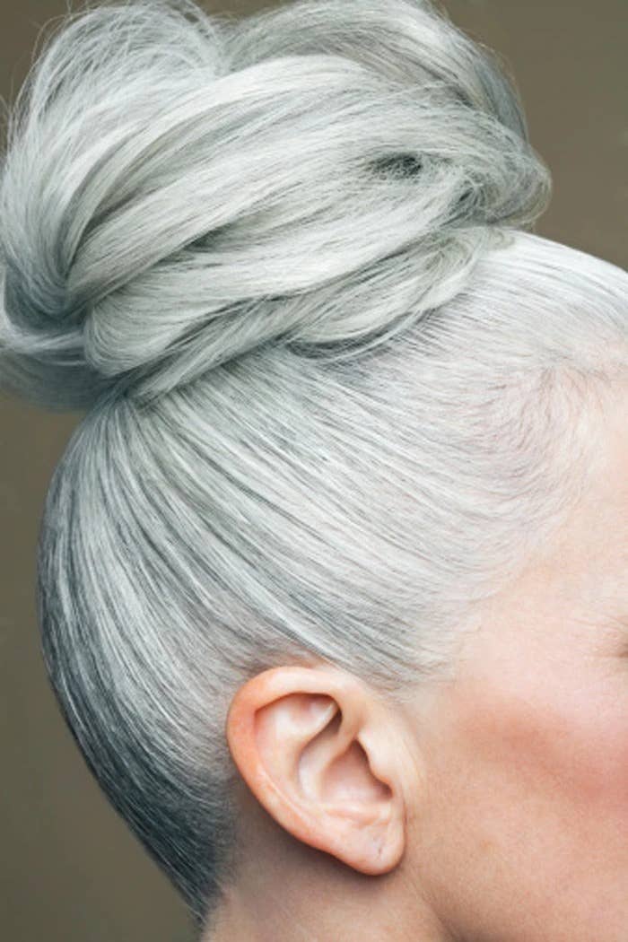 Frenchies Hairpin - Grey