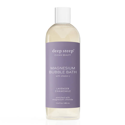 Lavender Chamomile Magnesium Bubble Bath with Vitamin C