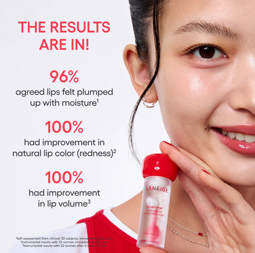 LANEIGE Flush Pop Lip Plumper Lip Gloss
